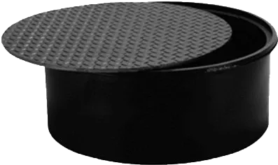 EBW&#xAE;&#x20;Round&#x20;18&quot;&#x20;steel&#x20;manhole,&#x20;8&quot;&#x20;skirt,&#x20;non-bolted